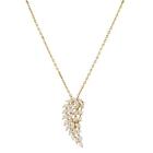 Messika 2.12Cttw Angel Diamond Pendant Necklace 18K Rose Gold 17.5 Inches