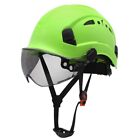 Green Safety Helmet with Goggles ANSI Construction Protective Work Hard Hats