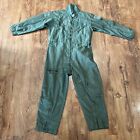 USAF Air Force Flight Suit Coveralls Sage Green 44S Short US Military CWU-27/P