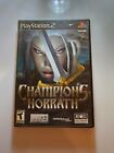 Champions of Norrath PS2 Game Complete CIB Black Label Tested Fast Shipping!