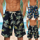 Men's Cargo Pocket Swim Trunks Swimming Shorts Suit Beach Surf Board Swimwear