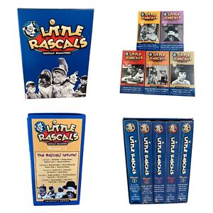 Hallmark Little Rascals VHS Boxed Set Volume 1-5 Collectors Edition 2000 New