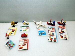 Lego lot learjet 455 sea skimmer santa claus helicopter truck