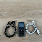 Apple iPod Nano 4th Generation 8GB Space Gray A1285 Tested Working Bundle