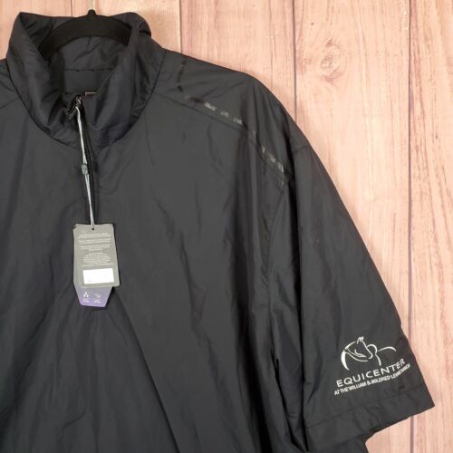 Callaway Windbreaker Weather Series 1/4 Zip Jacket Mens 2XL Short Sleeve NEW