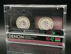 (Used) DENON RD 42 Blank Audio Cassette Tape Type I Normal Bias Japan 1986