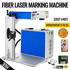 VEVOR 30W Fiber Laser Marking Machine Metal Engraver Gold Silver EZCAD2 AutoCAD