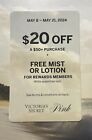Victoria’s Secret Coupon  20 Off 50, May 8-21 2024