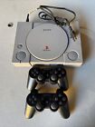 Sony PlayStation 1 Video Game Console With 2 controllers- Only Power Tested