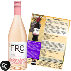 Sutter Home Fre Rosé Non-Alcoholic Wine, Experience Bundle