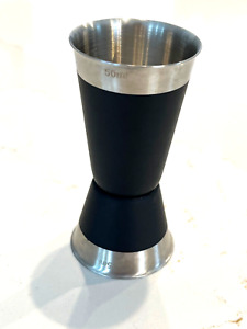 Double Jigger for Bartending, Mixology, Bar Restaurant 25ml/50ml Stainless Steel