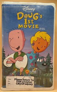 Doug's 1st Movie VHS 1999 Disney Clamshell**Buy 2 Get 1 Free**