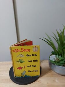 One Fish, Two Fish, Red Fish, Blue Fish by Dr. Seuss 1960 Hardcover