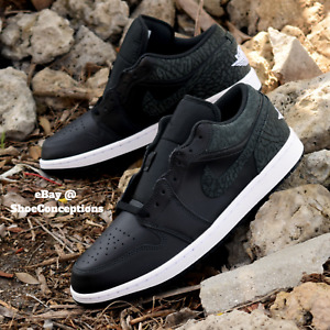 Nike Air Jordan 1 Low SE Shoes Off Noir Black White FB9907-001 Men's Sizes NEW
