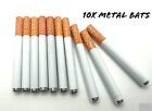 10pc Metal One Hitter Dugout Smoking Pipe Cigarette Bat Large 0.85 X 10pcs =8.50
