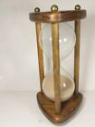 Sand Timer Wooden Hourglass 60 Minutes Vintage Huge Christmas 10