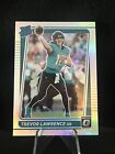 New Listing2021 Panini Donruss Optic Trevor Lawrence Rated Rookie Prizm Silver Jaguars #201