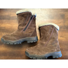 Sorel brown suede Water fall boots women's 7 waterproof snow boots winter boots