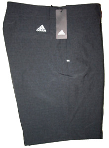 Adidas Golf Ultimate365 Shorts Herringbone Black Stretch Men's 36  $70