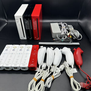 Nintendo Wii Console Region Free GameCube RVL-001 Used Select Bundle Authentic