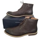 Men Motorcycle Ankle Boots Formal Lace Zip Up Oxford Dress Shoes Size 13