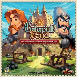 Catapult Feud Strategy Board Game. Catapults - Crossbows - Trebuchet - Age 7+