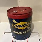 Vintage Sunoco 5 gallon Racing fuel Gas Can NASCAR NHRA