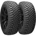 (QTY 2) 33x12.50R20LT Atturo Trail Blade X/T 114Q LRE Black Wall Tires
