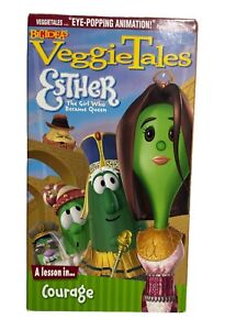 VeggieTales - Esther: The Girl Who Became Queen VHS Christian VHS VINTAGE