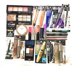 25 Assorted Piece Lot of Name Brand Makeup Wholesale, No Dups
