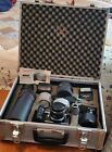 Pentax ME Super SLR Camera Kit With 3 Lenses + Bag