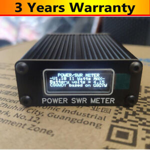 1.6MHz-30MHz Mini Power SWR Meter HF Shortwave SWR Power Watt Meter with OLED
