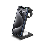 3in1 Wireless Charger Dock Charging Station For Apple Watch Ultra 9 8 iPhone 15