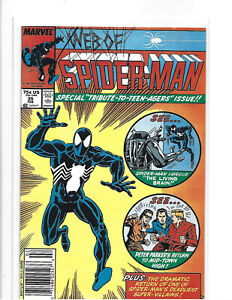 WEB OF SPIDER-MAN # 35 * MARVEL COMICS * 1988