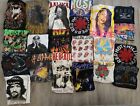 Lot Of  20 Band Concert Shirts Rock Metal HipHop Rap Pop- All Different Sizes