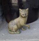 New ListingSolid Brass Cat Figurine 3 1/4