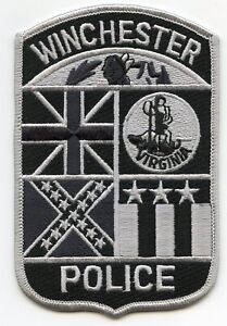 old style WINCHESTER VIRGINIA subdued POLICE PATCH