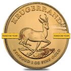 1 oz South African Krugerrand Gold Coin Abrasions (Random Year)