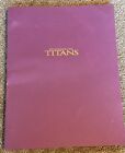 REMEMBER THE TITANS HAND SIGNED FYC SCRIPT SCREENPLAY GEORGE ALLAN HOWARD