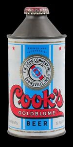 Cook's Goldblume Beer of Evansville Indiana NEW Sign: 12x24