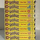 Lot of 9 Vintage 90s Pokémon VHS Tapes Viz Video Pioneer 1997-98, 8 Sealed 1 Not