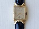 vintage bulova 14k art deco manual winding mechanical watch, 22X28mm case