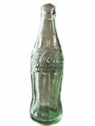 Vintage 1960's Coca-Cola 6 1/2oz Soda Bottle Hobble Skirt Green Glass
