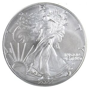 Better Date 2022 American Silver Eagle 1 Troy Oz .999 Fine Silver *843