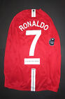 2007-2008 Nike Manchester United Cristiano Ronaldo UCL Long Sleeve Jersey Kit