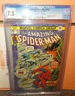 Marvel comics Amazing Spiderman cgc 7.5 143 Mark Jewellers insert avengers 1975