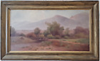 West Texas Landscape, AMERICANA, Antique Oil / Panel, 16
