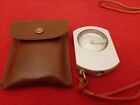 SUUNTO PM-5/360 pc Clinometer/Compass in Leather Case Works-See Video AS IS