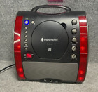 Singing Machine SML343BK Portble CD/CDG Karaoke Player, In Black Color - No Mic