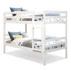 New ListingCostway Twin over Twin Wood Bunk Bed - HW62351WH